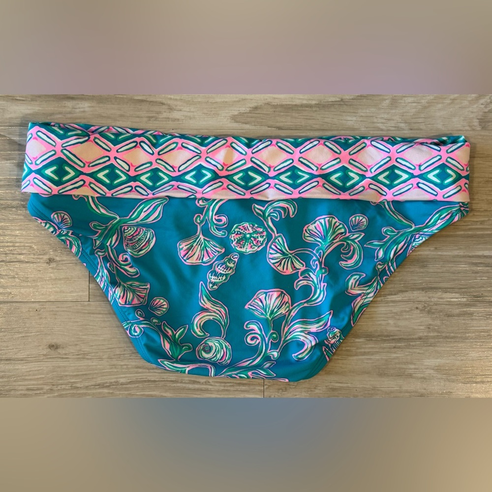 Lilly Pulitzer Blue and Pink Bikini - Picture 5 of 8